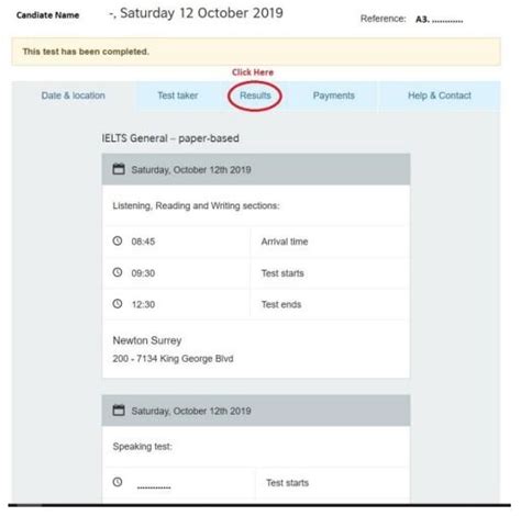 ielts bc result|Your results – when and how to get your results .